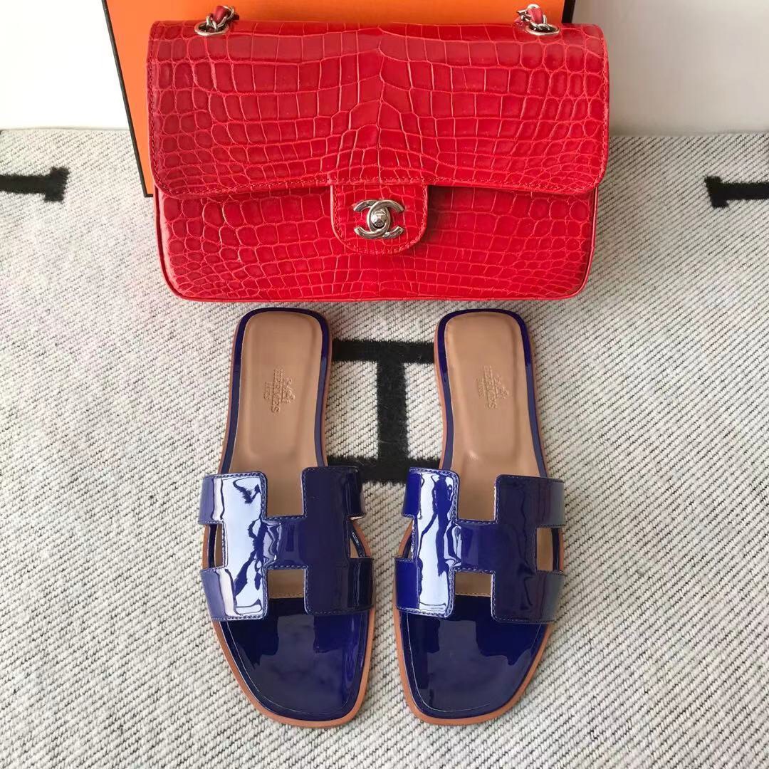 에르메스 올수공 오란 슬리퍼 샌들 페이던트 18